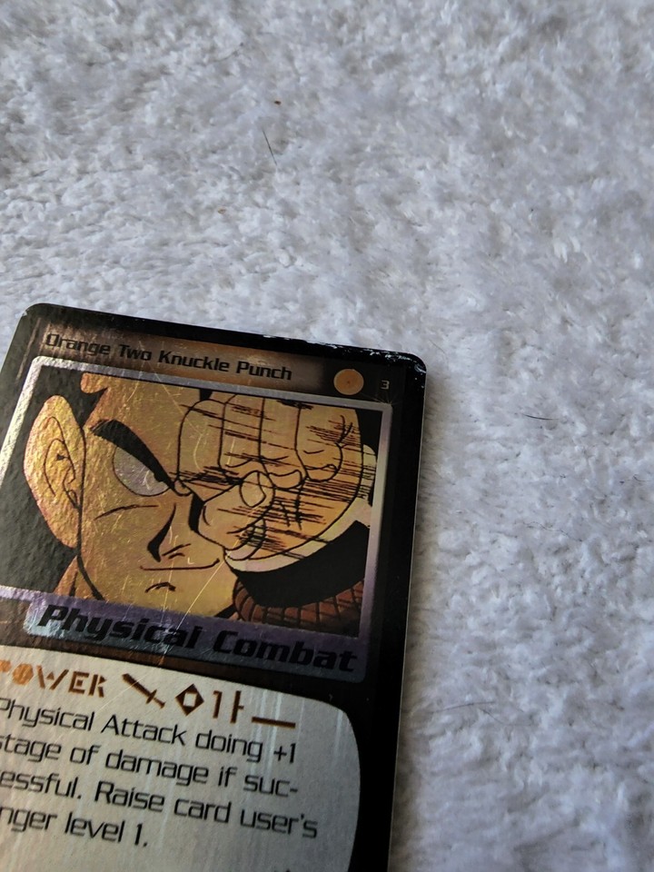 Carte Dragon Ball Z TCG – Orange Massacre N°111 – FOIL – Kid Buu Saga – Unlimited (MP)