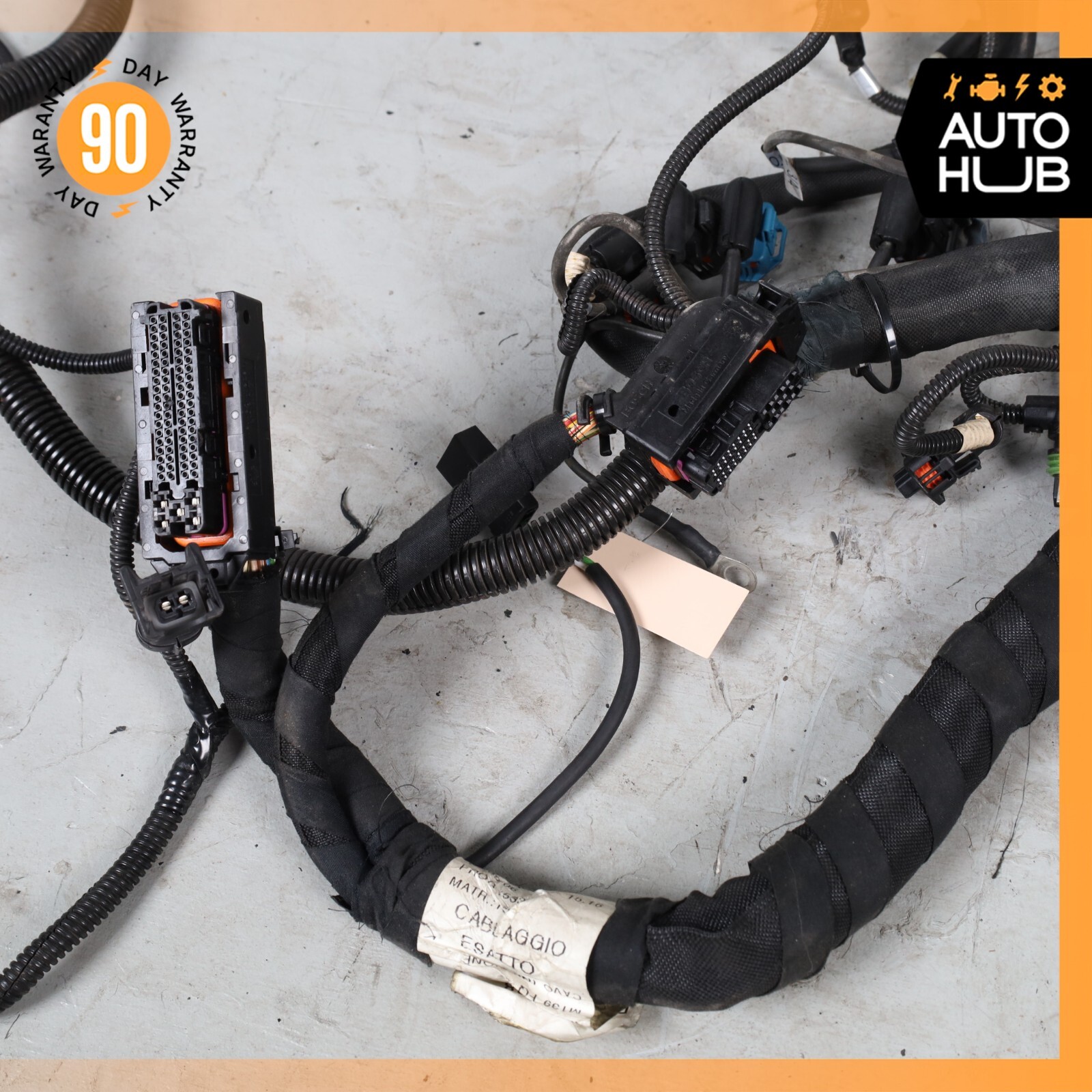 05-07 Maserati Quattroporte M139 4.2L Engine Injection Wiring Harness OEM 51k