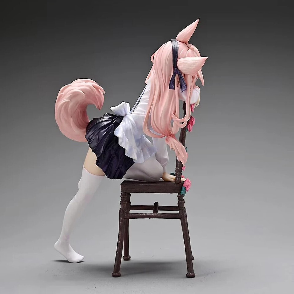Anime New 1/7 Game Anime Fox Girl PVC Figure New No Box 21cm | eBay