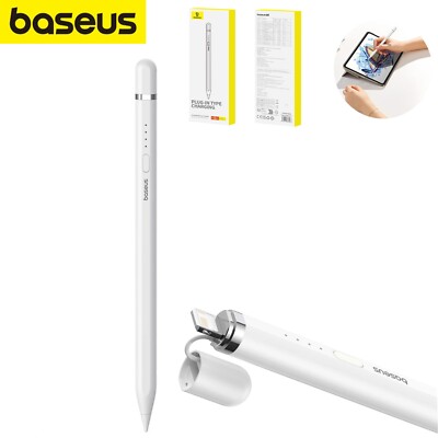 Baseus Stylus mit Spitze für iPad + Kabel für iPhone Austauschbare Spitze