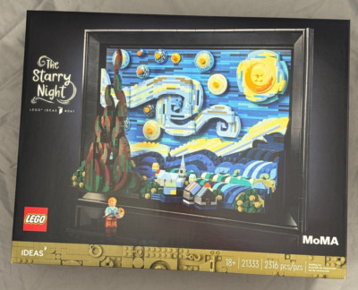 Lego Ideas Vincent Van Gogh The Starry Night Set #041 MoMA - NEW SEALED IN BOX