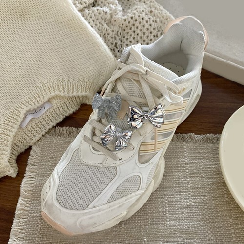 Bow Shoelace Accessories Fashion Elegant Shoe Charms For Vintage Sneakers Decor - Picture 6 of 20