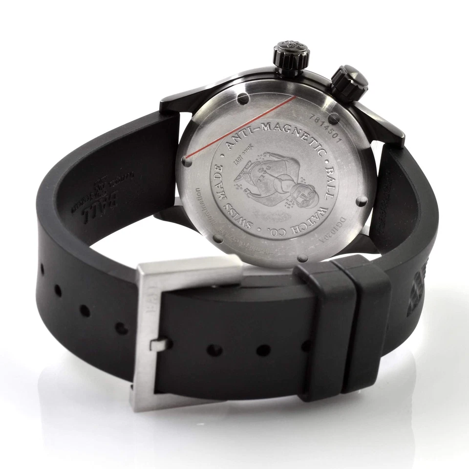Ball Reloj Hombre Engineer Master II Diver Correa Goma Negra DG1020A-P3AJ-BK Foto 3 de 3