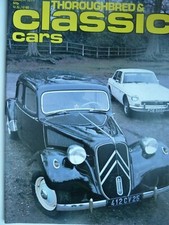 THOROUGHBRED & CLASSIC CARS MAR 77 feat PORSCHE 365, CORTINA 2000 GHIA, SAAB 99