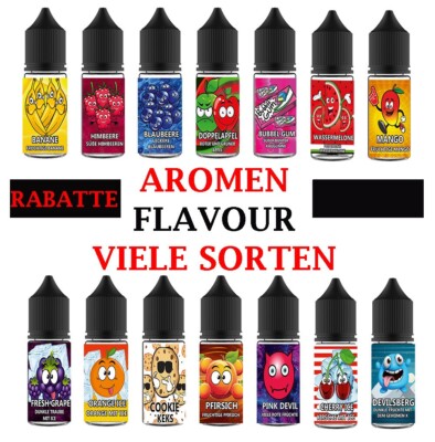 Lebensmittelaroma -Aromen - Hochdosiertes Aroma 10ml/30ml Fruchtig