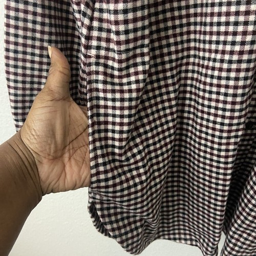 Top donna Abercrombie & Fitch oversize in flanella a quadri morbido collezione A&F taglia L - Foto 5 di 8