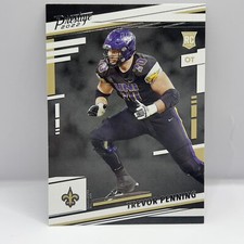 2022 Panini Prestige Football Trevor Penning Base RC #380 New Orleans Saints