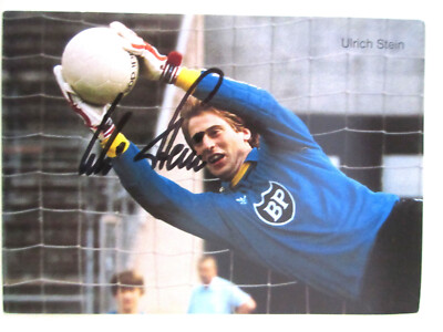 Autogramm original   Ulrich  (Uli)  Stein  -  Fußball