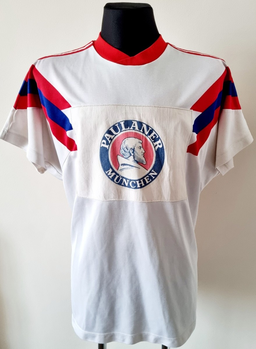 Bayern Munich 1991-1993 Paulaner football Adidas Player Issue