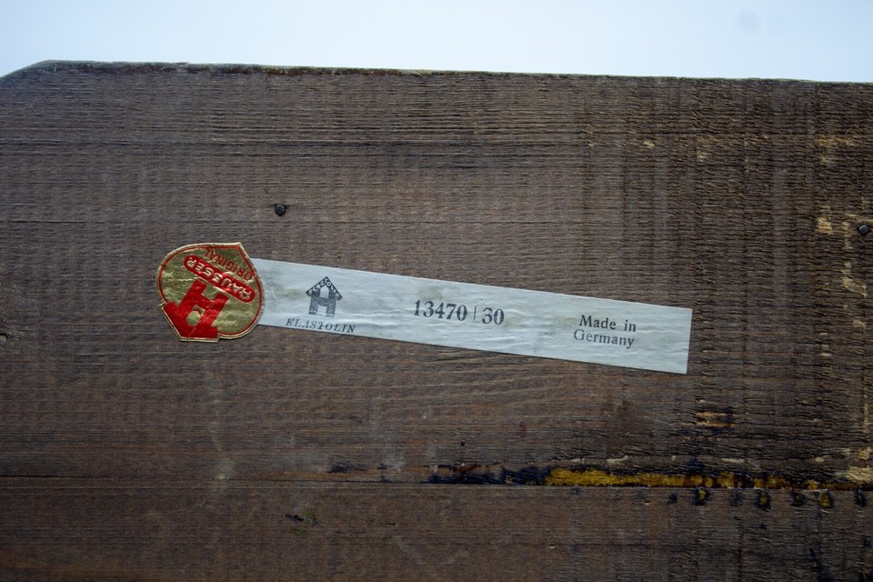 Vintage Hausser WWI Marklin Field Gun Emplacement & Elastolin 7.5cm Gun