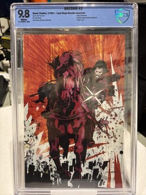 BRZRKR (Berzerker) #2 [1:100] Paul Leon Virgin CBCS 9.8 (04/28/21)