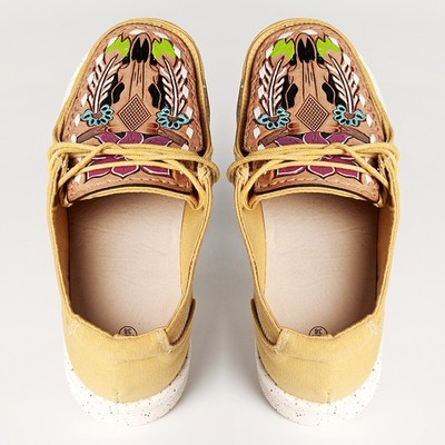 AD American Darling ADFT133YL2 Hand tooled carved genuine leather trim