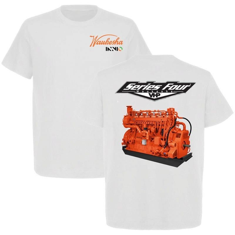 Waukesha Series Four Engine T-Shirt Vintage Industrial Diesel Tee