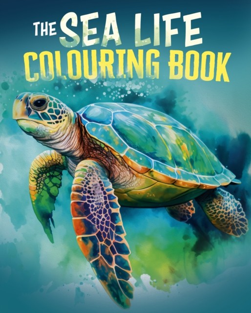 The Sea Life Colouring Book by Tansy Willow (Paperback Book)