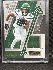 2022 Panini Playbook Next Up #NU-14 Breece Hall Patch RC New York Jets 