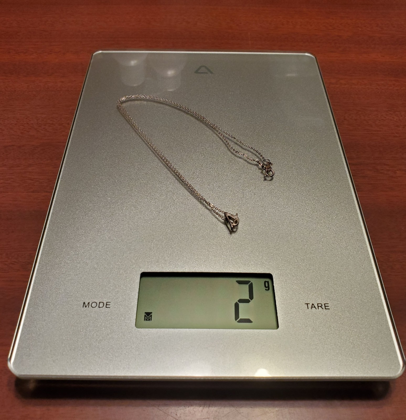 VTG 925 LA Cursive Lowercase S Initial Necklace 1… - image 4