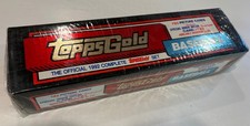 Sealed 1992 Topps Gold Baseball Card Lot - Complete Set of 793 Cards