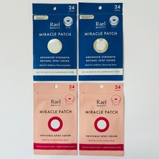 MIRACLE PATCH Rael Pimple Patches, Invisible Spot Cover  Retinol Spot Cover NEW