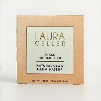 Laura Geller Baked Highlighter Natural Glow FRENCH VANILLA 0019002B 0.06oz NEW
