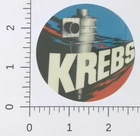 Vintage Krebs Mining Equipment Coal Mining Sticker Decal