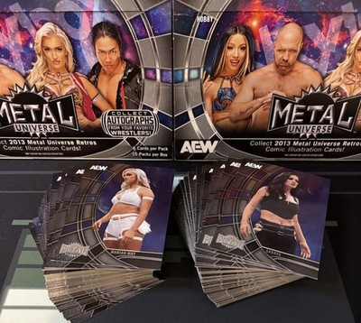 AEW 2025 Upper Deck Skybox Metal Universe Cards - Pick From List #1-#100 Base