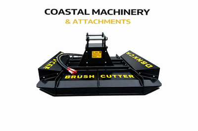 Excavator Brush Cutter 54'' Mower 45 MM Pins 3-8 Ton CAT 307 308, JD 50D