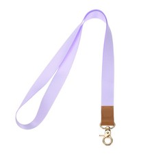 Neck Lanyard, 1 Set Long ID Badge Lanyard with Lobster Clasp, Light Purple