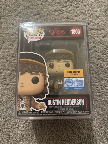 Funko Pop! Vinyl: Stranger Things Dustin Henderson Hot Topic (Exclusive) #1800