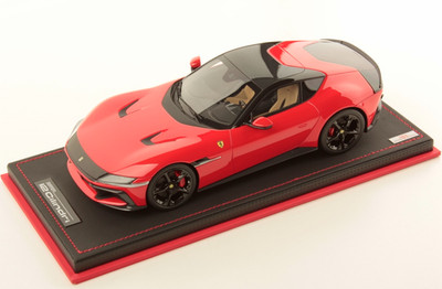 MR 1:18 Ferrari 12Cilindri Rosso Scuderia mit Display Case