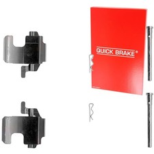 QUICK BRAKE MONTAGE-SATZ BREMSBELÄGE ZUBEHÖR VORNE passend für FIAT 500 CINQUECE