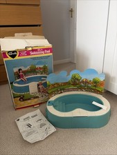 Pedigree Sindy Doll Swimming Pool Vintage 1980, Boxed Set