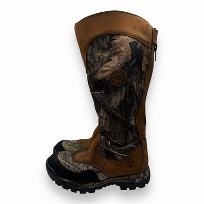 New Rocky Men's Lynx 16'' Waterproof Snake Boots US 8.5M Camo