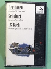 beethoven - schurbert - js bach audio cassette