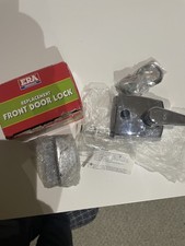ERA   Front Door Lock .   Polished Chrome  60mm