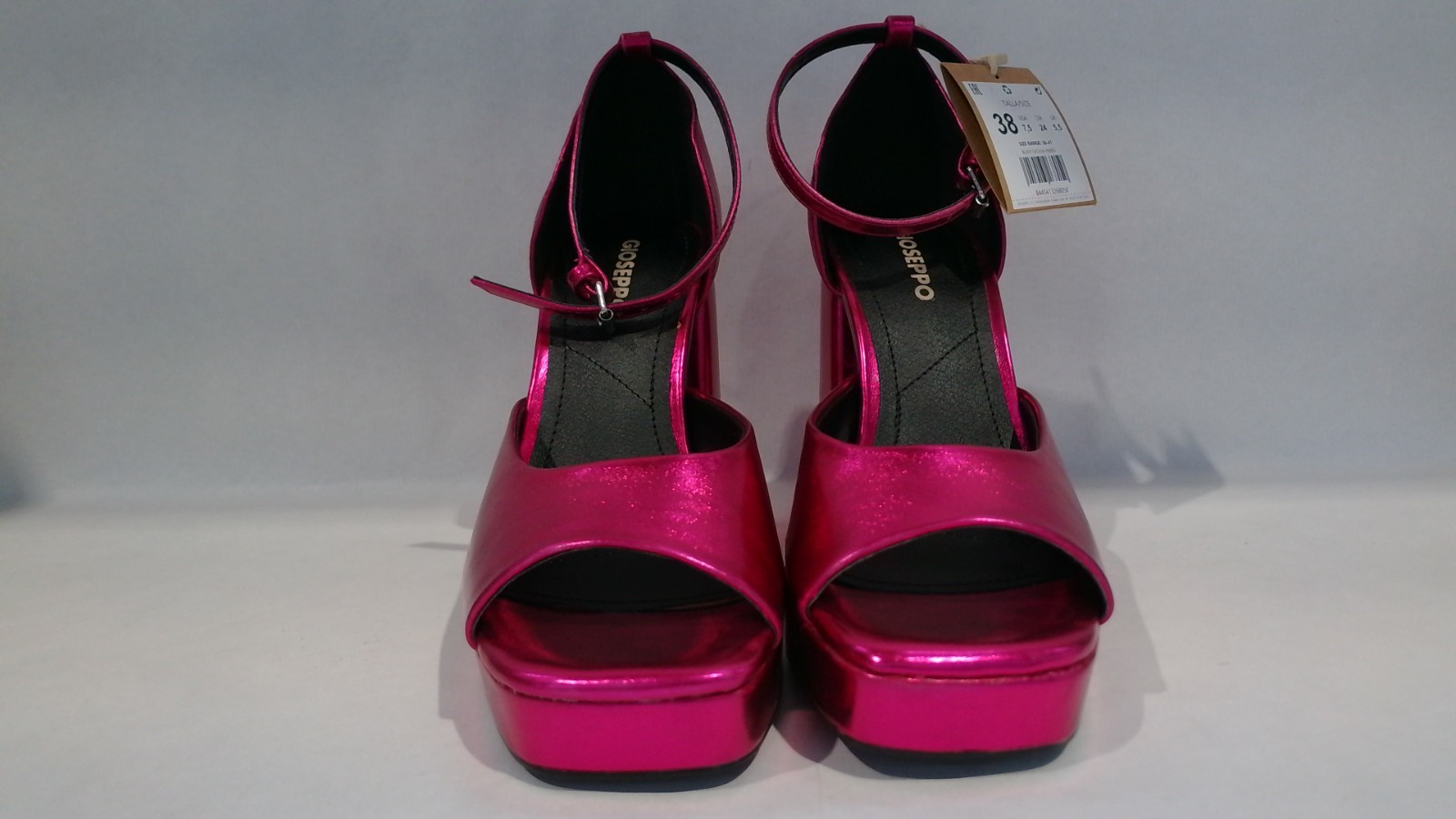 GIOSEPPO Blunt Mujer Plataforma Zapatos Verde Talla 38EU/5UK Elegante Calzado