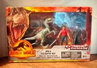 JURASSIC WORLD - OWEN & VELOCIRAPTOR BLUE PURSUIT PACK - SEALED, BOX DAMAGE