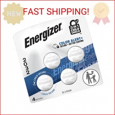 Energizer 2032 Batteries 4 Pack , 3V Lithium Coin Batteries