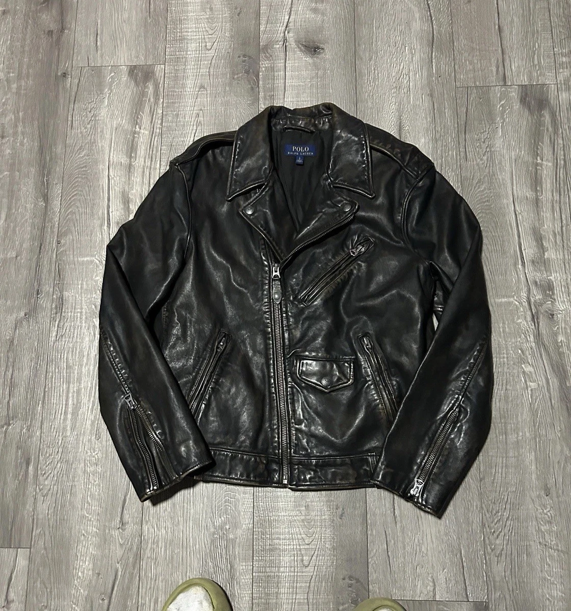 Polo Ralph Lauren Leather Outer Shell Coats, Jackets & Vests