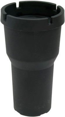 Roadpro X-Large Self-Extinguishing Ashtray - RP-452L One Size, Black 