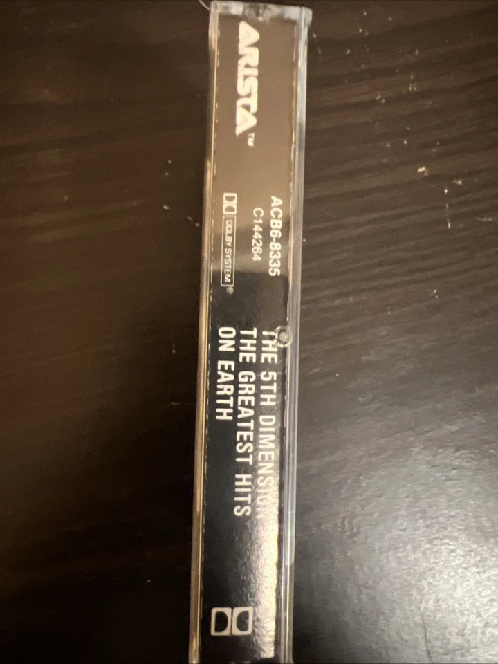 The 5th Dimension Greatest Hits on Earth Cassette Tape 1972 - Image 2 of 4