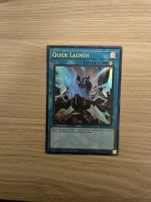 Quick Launch (Gold/SILVER) - BLC1-EN042 - NM - Ultra Rare - 1st ed - Yugioh