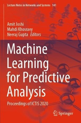 Machine Learning for Predictive Analysis - 9789811571084