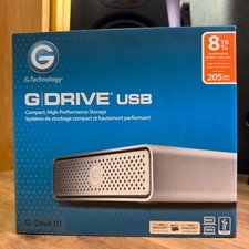 G-Technology G-DRIVE USB 8TB 7200RPM External HDD 0G03906 **NEW IN BOX**