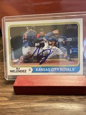 MJ Melendez Auto 2023 Heritage Kansas City Royals