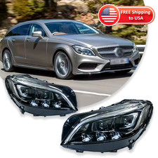 💫2012-2017 MERCEDES CLS W218 LED DRL TURN SIGNAL PROJETOR HEADLIGHT SET