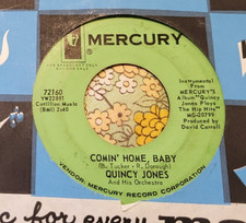 Mod R&amp;B Soul Latin Jazz 45 Quincy Jones Comin' Home Baby HEAR
