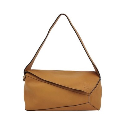 Loewe Puzzle Hobo Bag 'Warm Desert' Brown Women #BL2P
