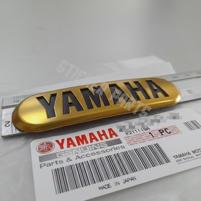 Yamaha Gold Emblem Logo für SR400 Road Star XV1600 XV1700 Heckverkleidung Auf...