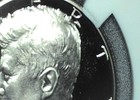 1977 s kennedy half dollar proof, brillant, great eye appeal, flawless, specimen — photo 6
