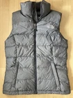 Genuine THE NORTH FACE Nuptse 700 Grey GILET women's Size XS Goose Down Vest VGC